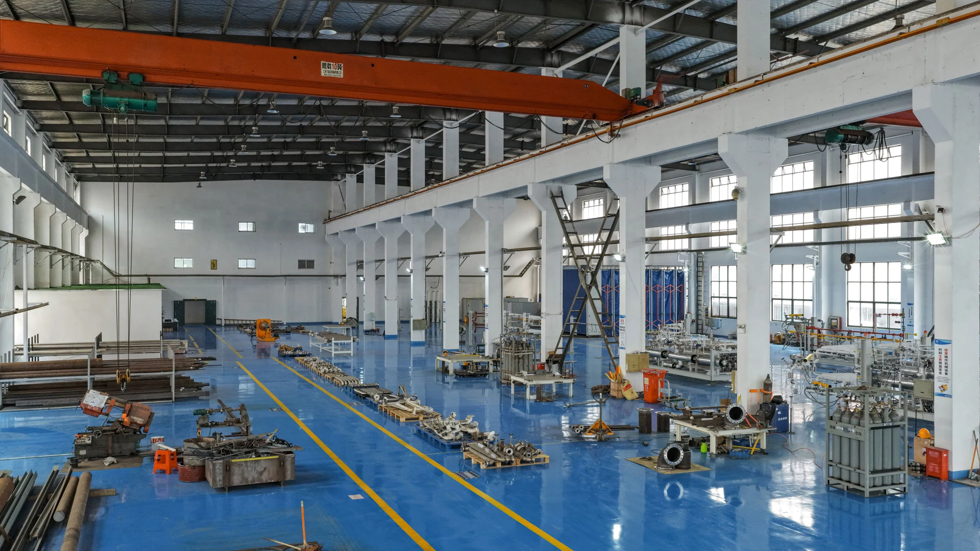 Hanlong equipment manufacturing floor
