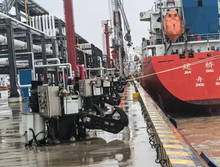 Safe Mooring Systems equipment for marine terminal loading applications