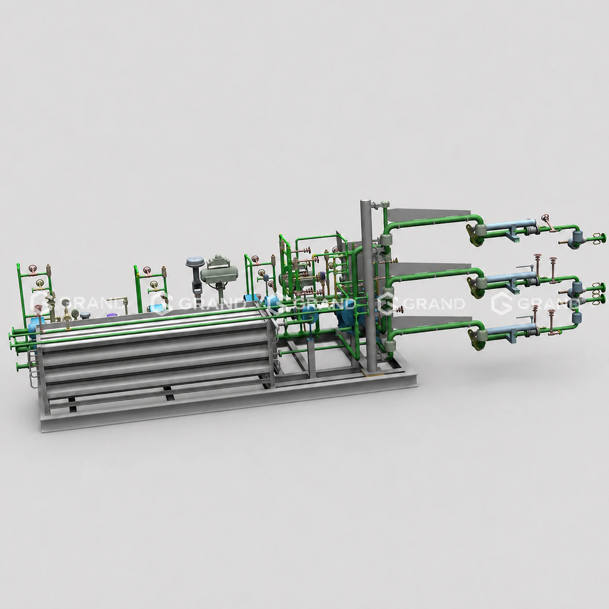 LNG Truck Loading and Unloading Skid