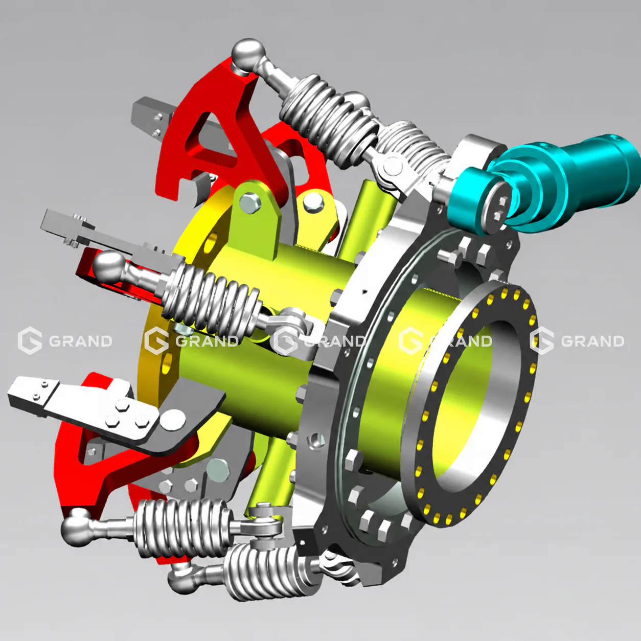 Hanlong QCDC coupler 3D model