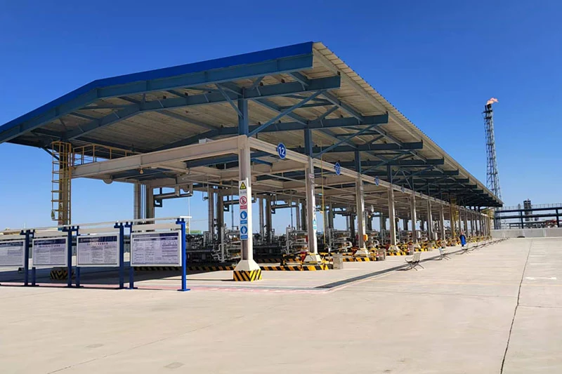 Yanchang Petroleum Jingbian LNG Project — LNG Loading & Unloading Skids